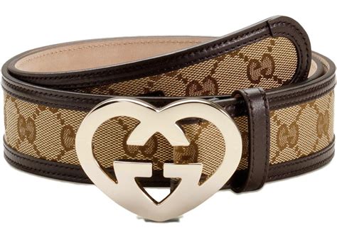 gucci belt heart|gucci interlocking belt women's.